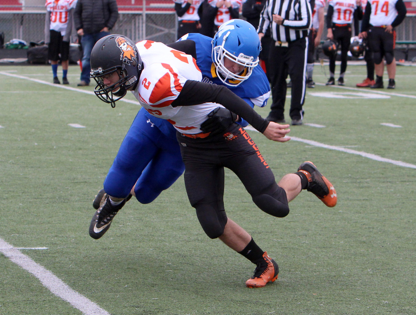 Phillips at McDonell football 9-29-18